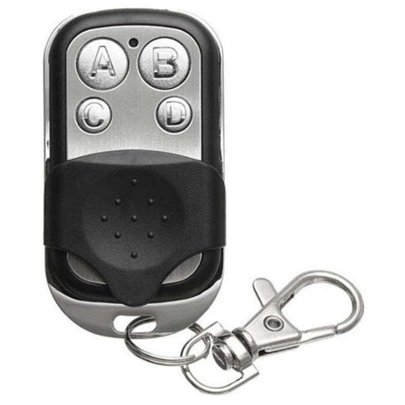 433MHz Copy Remote 4 Buttons Clone Remote Control Wireless Transmitter for Garage Gate Door Electric RF Controller Lock Car Key