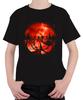 Upside Down Kids On Bikes Monster Horror 80s Retro Unisex Childrens T-Shirt-