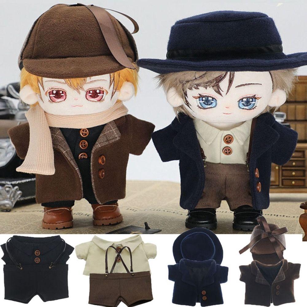 

Модные куклы, шарфы, шапки, повседневный стиль, куклы, толстовки, шапки, 20 см, хлопковая кукла/1/12 куклы BJD