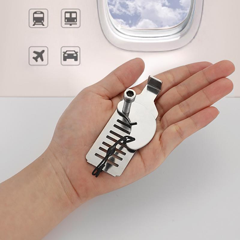 Portable Door Lock Punch-Free Security Door Locker Safety Latch Metal Lock Home Room Hotel Travel Anti Theft Door Stopper Tool