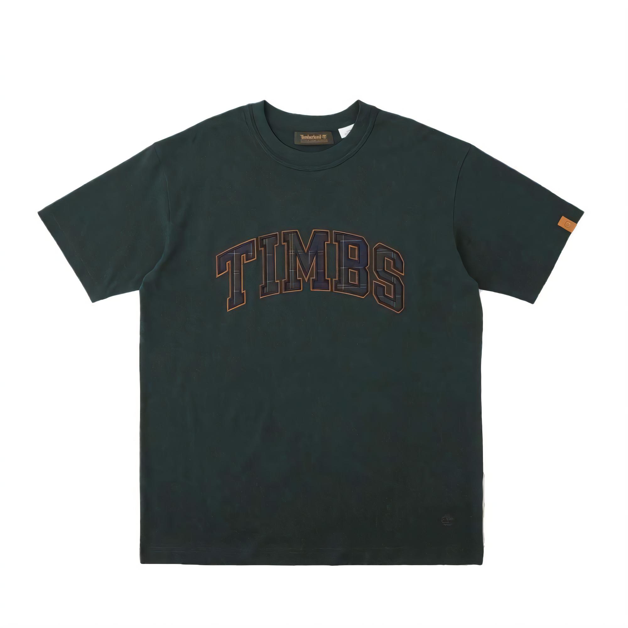 

Timberland Футболка-пуловер с круглым вырезом, однотонная, с коротким рукавом, унисекс, серия Tokyo Design TB0A2NWT3171 S