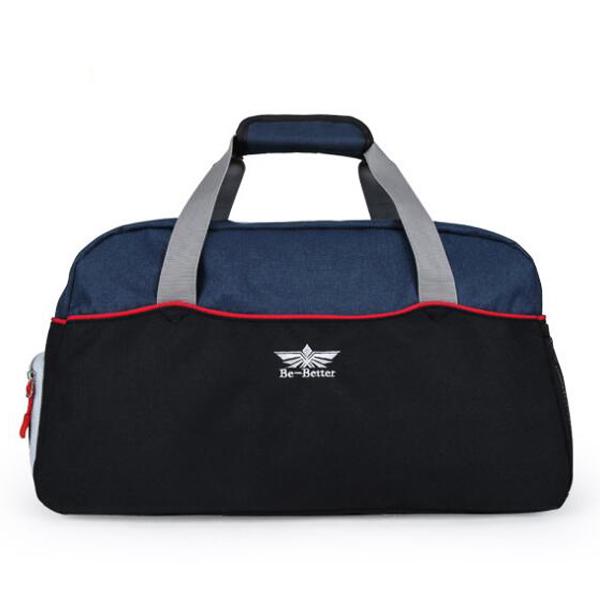 

Спортивный тренажерный зал, тренировочный топ, парусиновая сумка для путешествий, фитнеса, йоги с карманом для обуви, водонепроницаемая сумка через плечо синий