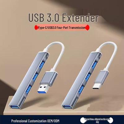 Cross-border USB Type-C Multi-Port Expansion Dock with Extension Cable