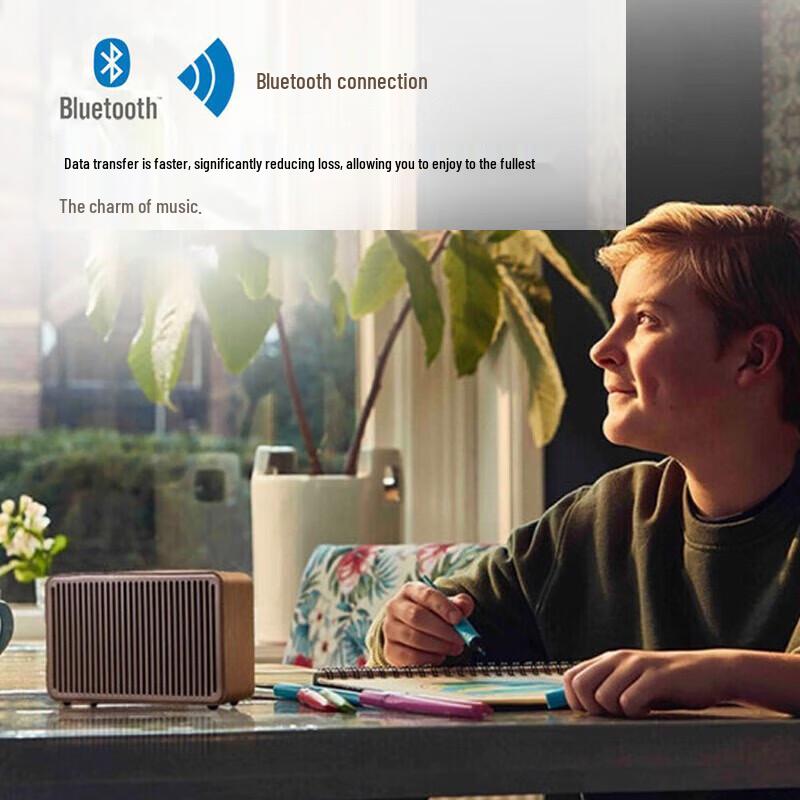 Philips TAVS510 Retro Smart Bluetooth Speaker CN Plug (adapter Included)