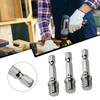 Rod Adapter Connecting Rod 1/4\" M10 Shank Diameter: 6mm Silver For Extension Electric Drill Quality Is Guaranteed High Quality