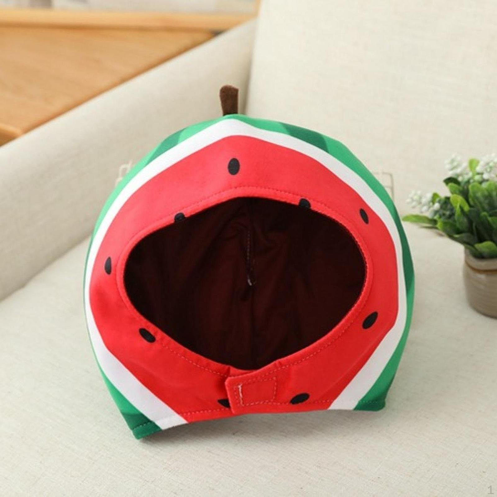 Plush Fruit Hat Dress up Headdress for Role Play Party Stage Performance Holiday