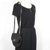 Dior Trotter Shoulder Bag vintage black canvas Women Used
