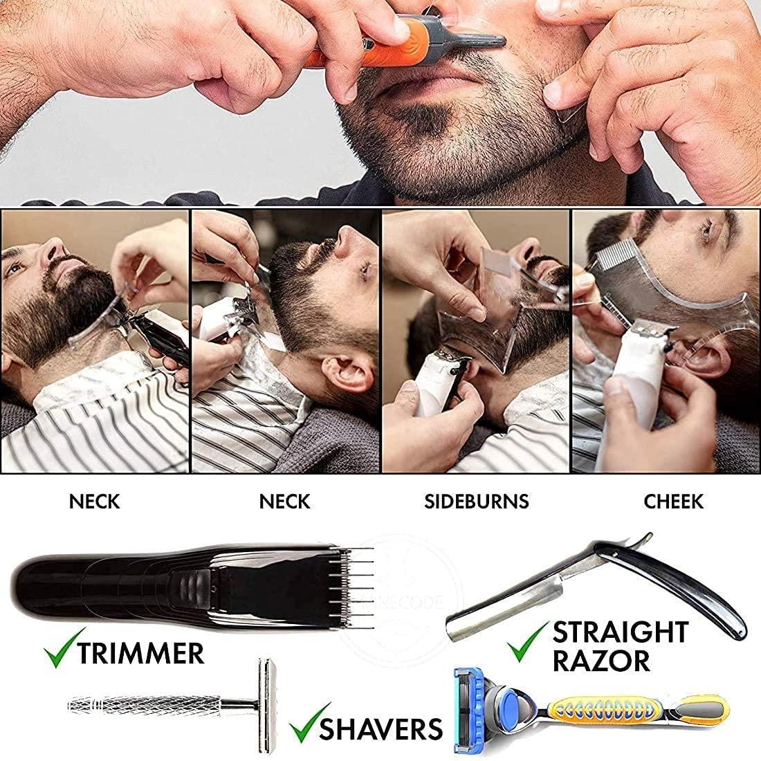 Мужской шаблон для укладки бороды — фото 10