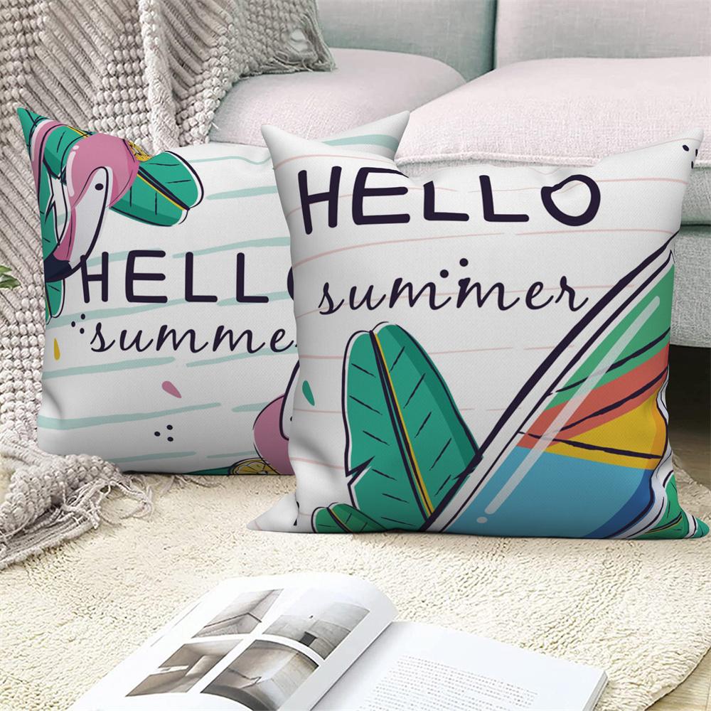 Home Sofa Office Cushion Pillowcase Wholesale  Summer Decoration