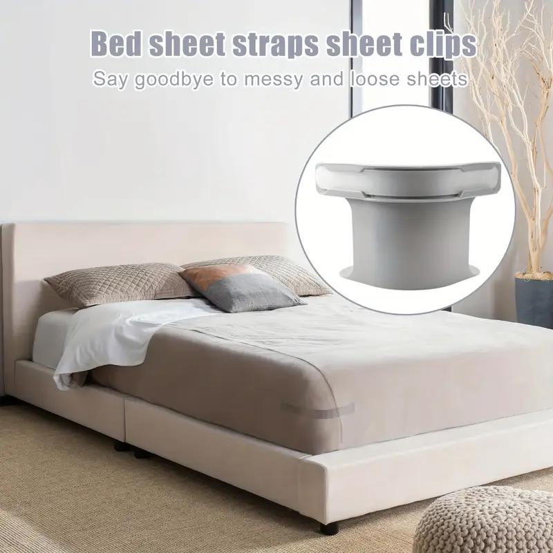 4Pcs Heavy Duty Bedsheet Corner Tightener Clips High-quality Materials Durable and Reliable Bed Sheet Grippers for Protectors
