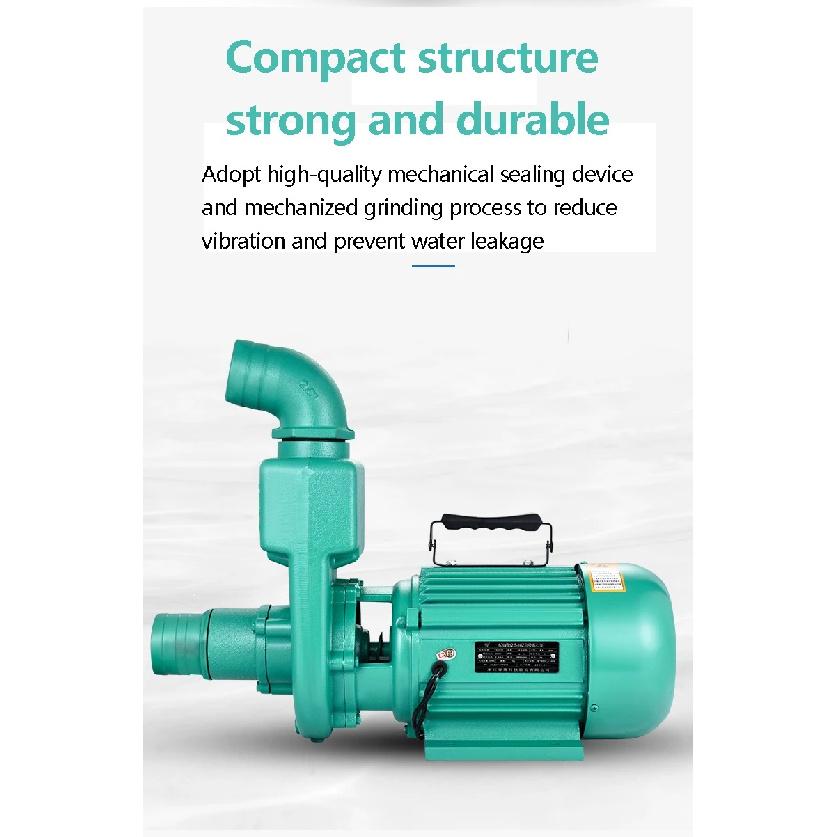 Centrifugal Pump Well Water Pump Large Flow Rate 1.5 Inches 2 Inches 3 Inches Household 220V Septic Tank Sewage Self-Priming Pum