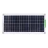 30W 18V Portable Solar Panel Kit 30 Watt 18 Volt Monocrystalline Solar Panel for Car RV Marine Boat