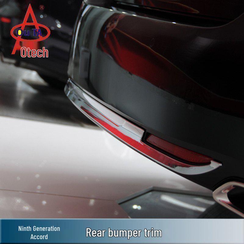 

Отай Трим: Подходит для заднего бампера и багажника Accord 9-го поколения 2014 года, АБС-пластик с гальваническим покрытием