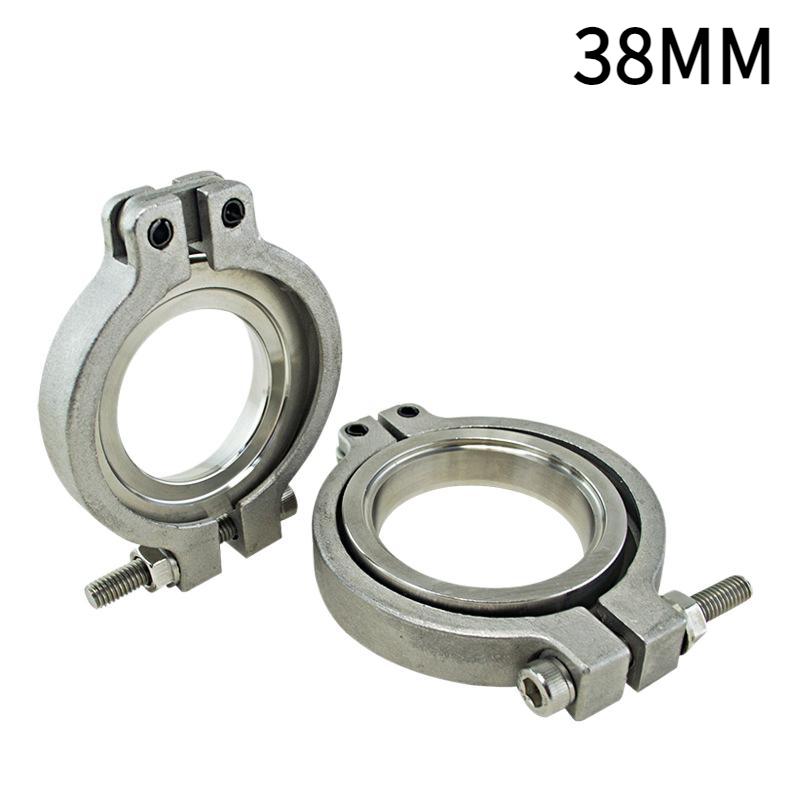 Stainless Steel V Band Flange Clamp Vband Kit For MVS 38mm Wastegate Auto Parts 38MM