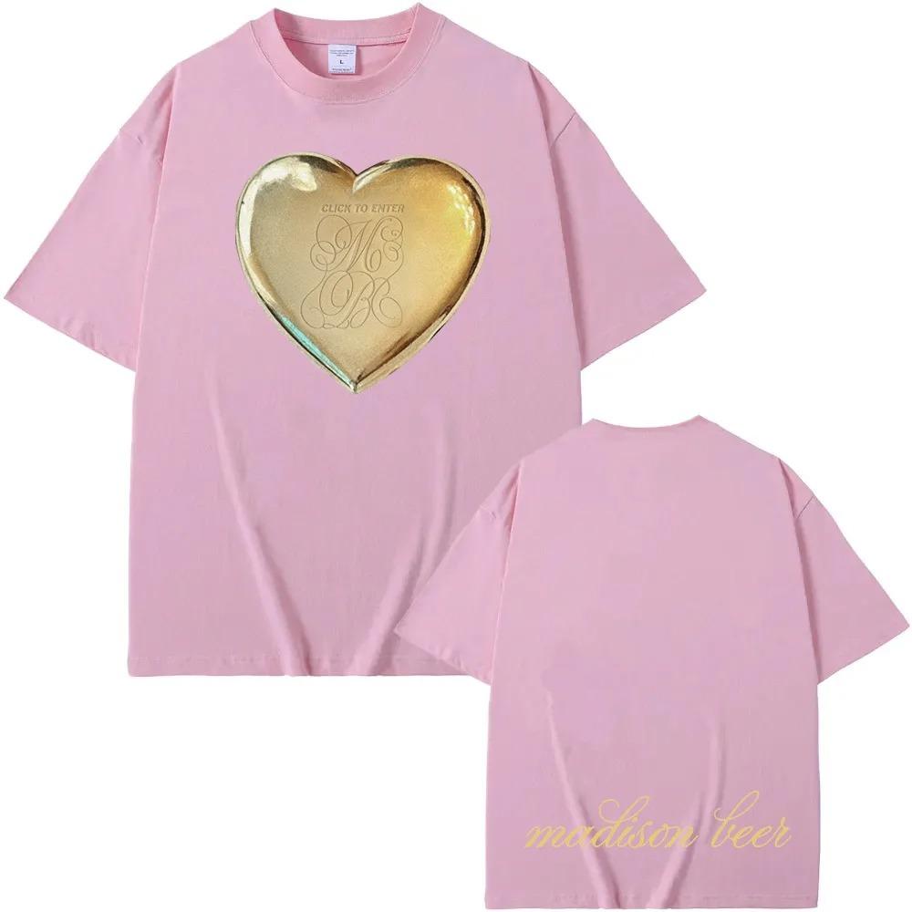 Madison Beer Tour 2026 Peripherals Graphic Print Tshirt Men Women Fashion Oneck Summer New Tee Oversize Hignstreet Casual Top
