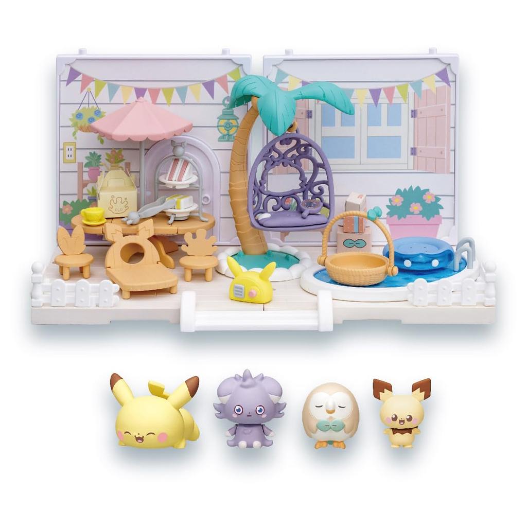 TAKARA TOMY Pokemon PokePeace House Let's Party Garden