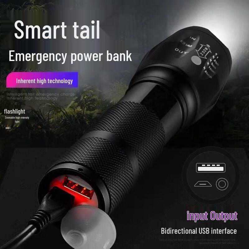 OEING Rechargeable High-Power Flashlight