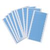 Ultra-Thin Bio Scalp Blue & White Hair Extension Tape - Sweatproof Double-Sided Wig Adhesive Patches