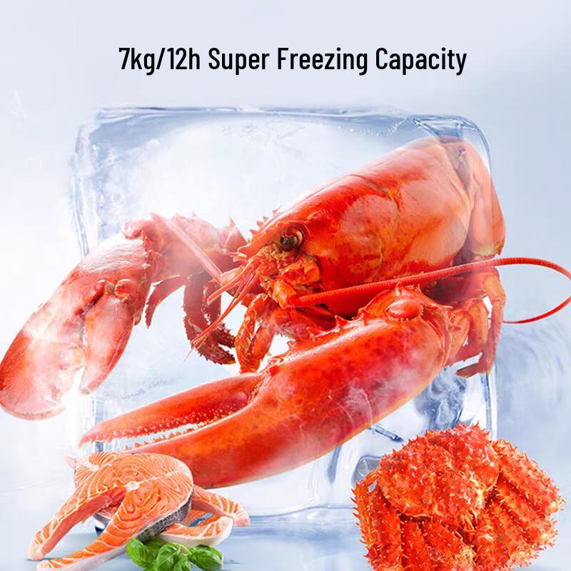 Aux Top-Opening Chest Freezer CN plug (adapter included)