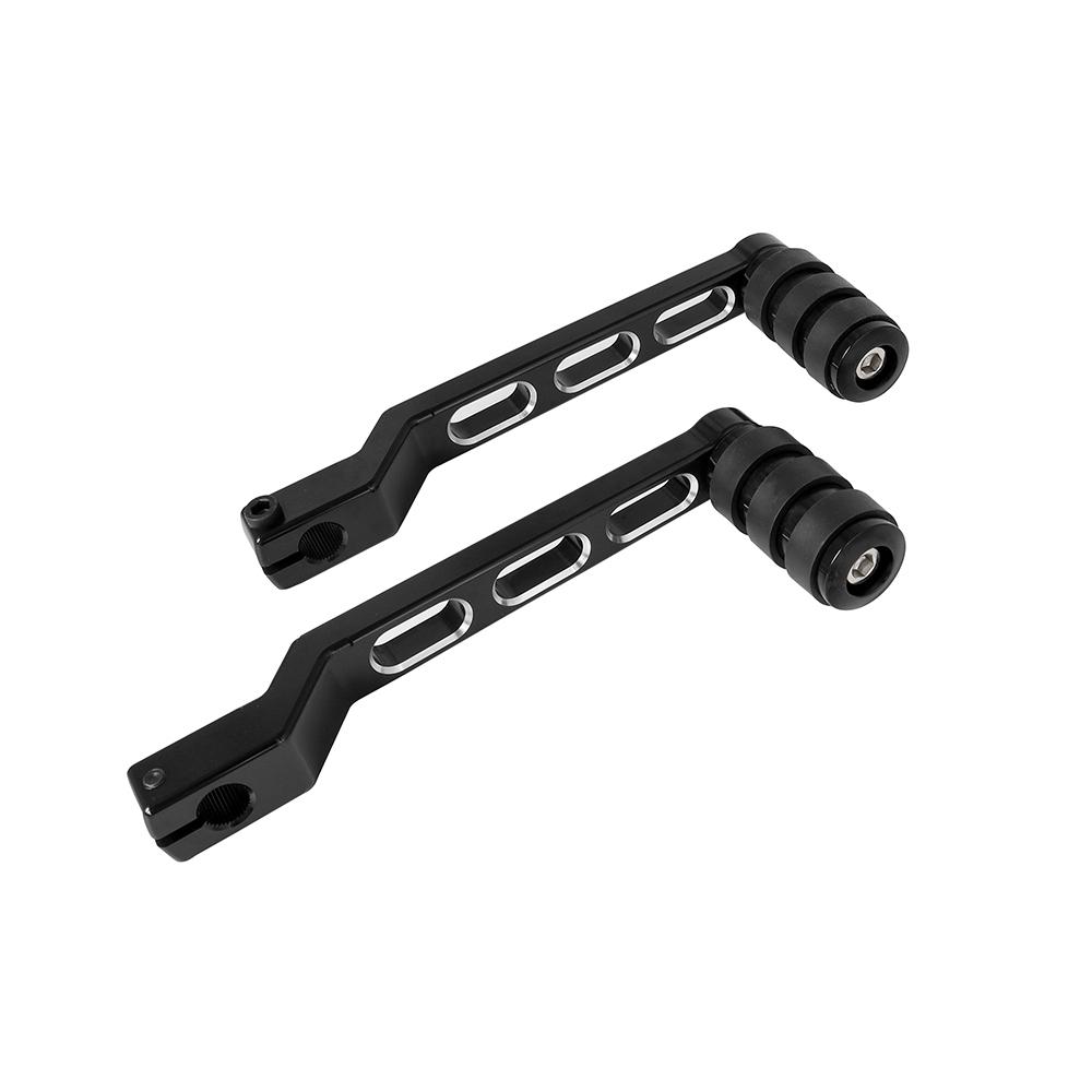 For Harley Touring Road King Street Electra Tri Glide Tour Glide Softail Motorcycle Shifter Lever Heel Toe Gear Shift Pedal Pegs
