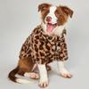 Pet Dog Costume Fashion Leopard Printed Pet Coat Cotton Soft Pullover Dog shirt Jacket Bluza Kot Sweter Odzież dla zwierząt Strój