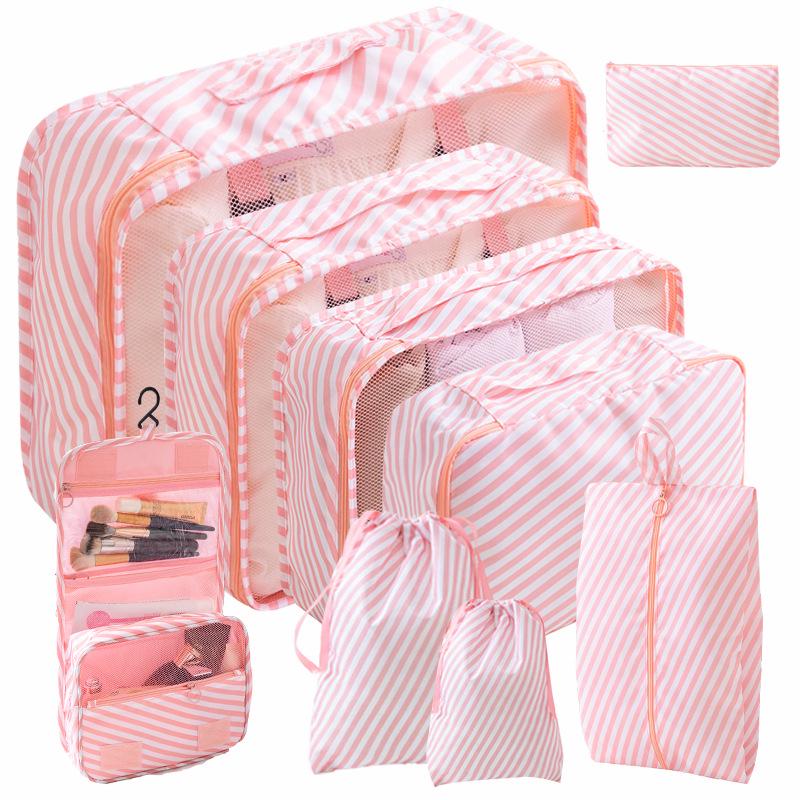 8-Piece Travel Clothing Storage Bag Set