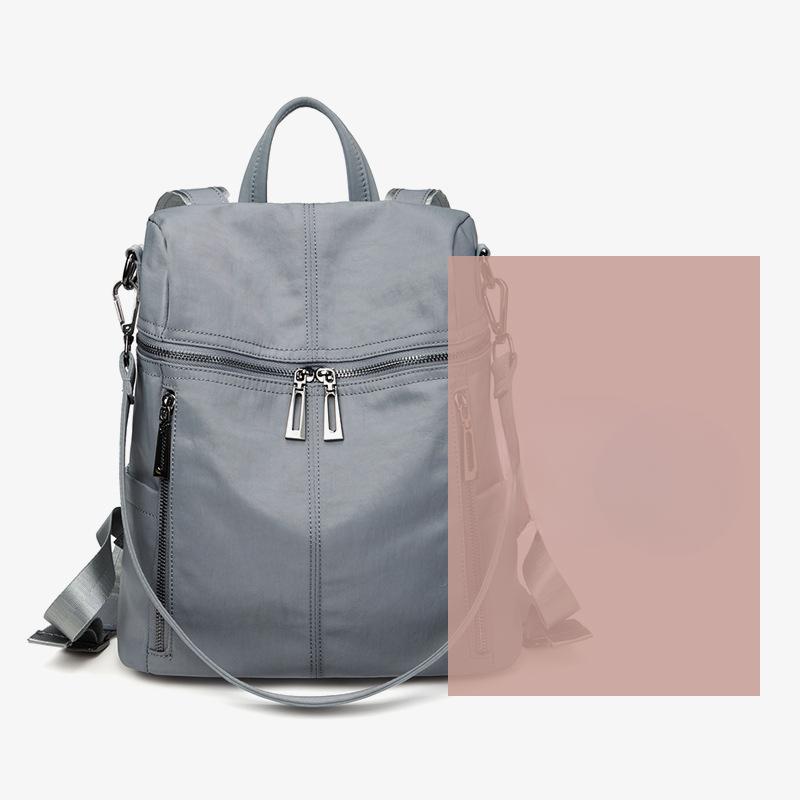 Backpack New Fashion Trendy Oxford Cloth Women's Backpack Large Capacity Easy To Match School Bag Canvas Women's Bag