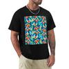 Tropic Jungle TShirt Kawaii Clothes Cheap Stuff Graphic T Shirt Vintage Blue Lock Mens T Shirts