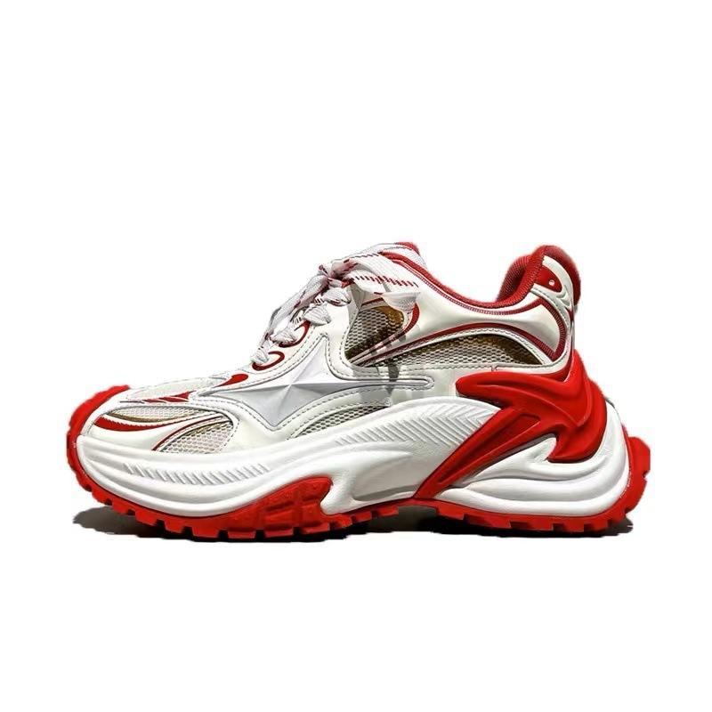 

Rattlesnake three generations of couple shoes men s and women s platform casual shoes 2025 summer breathable heightening shoe tide 35 сірий колір