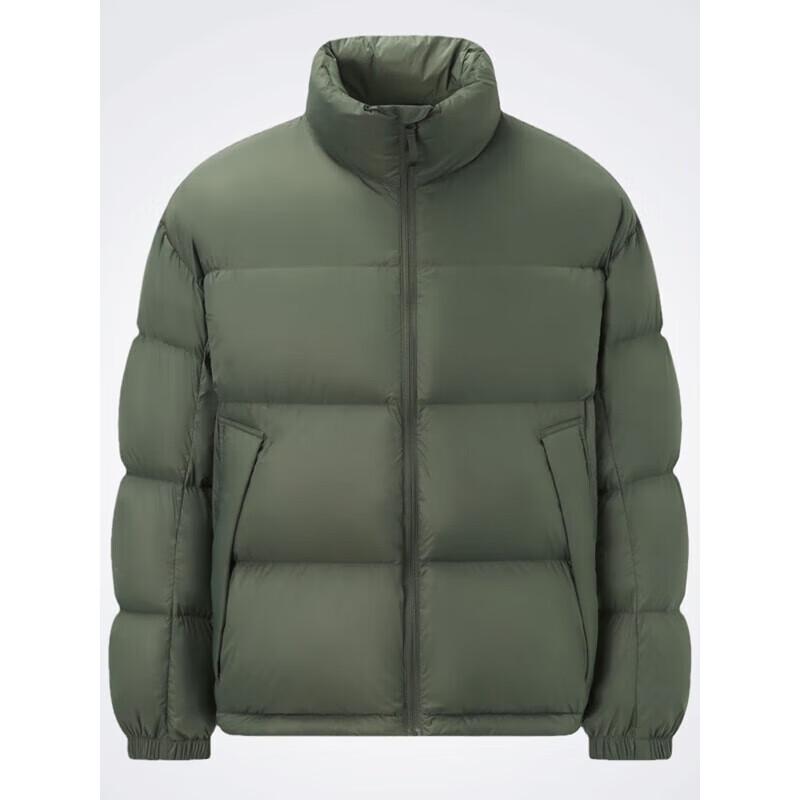 YAYA 2025 Couple's Stand-Collar Short Puffer Down Jacket