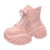 Aphixta Platform Casual Shoes Embroider Upper Women Ankle Boots Spring Autumn Women Sneakers Shoes Female sneakers Plus Size 42