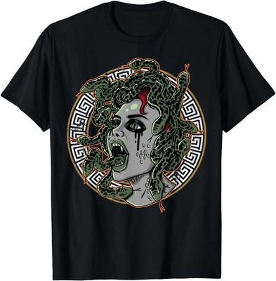 Medusa Griechische Mythologie Schlangen T-Shirt