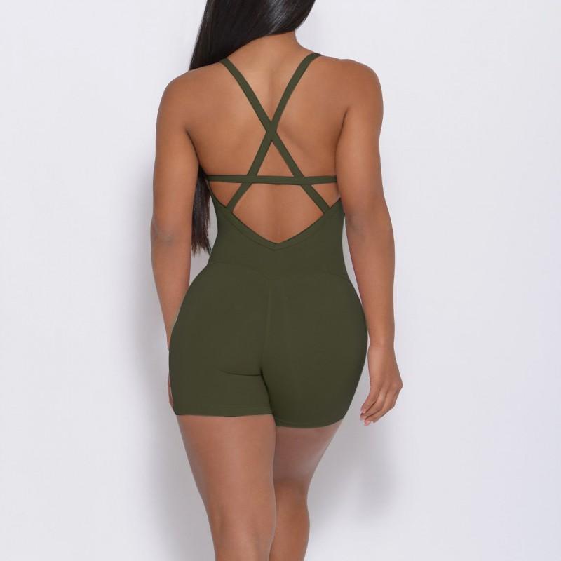 Womens Seamless Yoga Bodysuit Ballet Dance Fitness Gym Workout Tight Stretchy Athletic Leotard Fall Winter