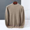 Cashmere sweater semi-turtleneck thickened sweater thermal knitted sweater new cashmere sweater men's