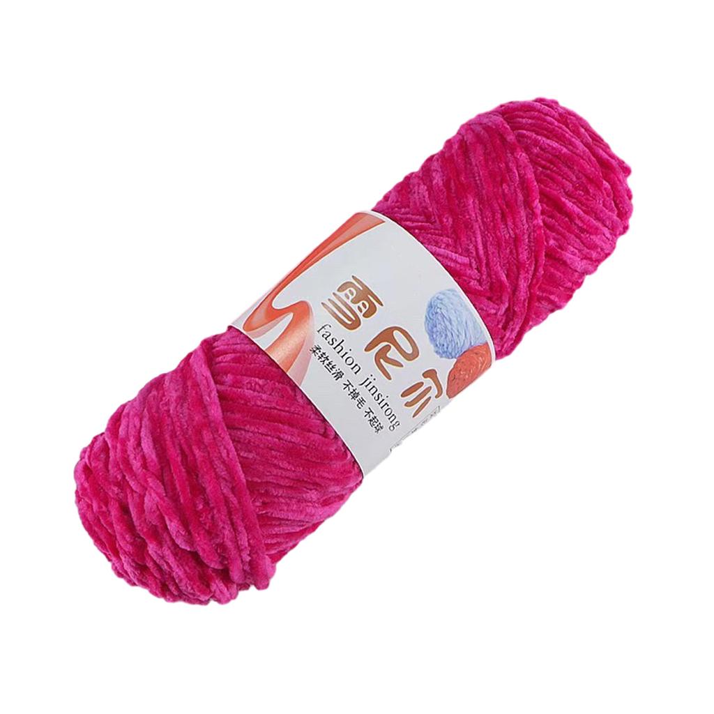 Skin Friendly Velvet Hand Knitting Yarn for DIY Cardigan Gloves Shawl Knitting Threads for Crochet Sweater Scarf Clothes