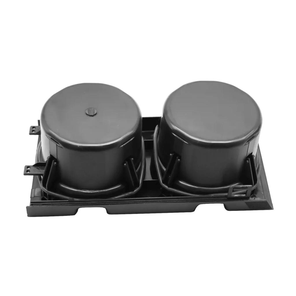 Černý držák nápojů na středovou konzoli s držákem na mince 51168217953 Pro BMW E46