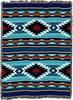 Peel Forest Camping Cot, Native American Navajo Aztec Rug, Tribal, Outdoor Blanket, Rug, Picnic Blanket, Multi-Cover (160x220cm)...