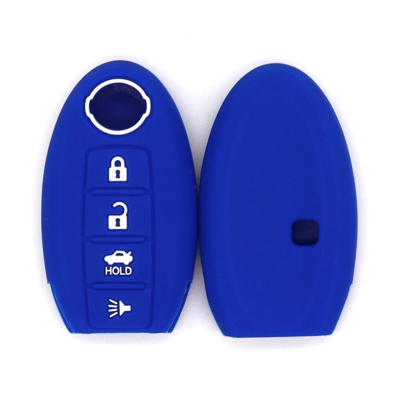 Suitable for Nissan Qashqai, Jinke Sylphy, Teana Sylphy smart 4-button silicone soft key bag