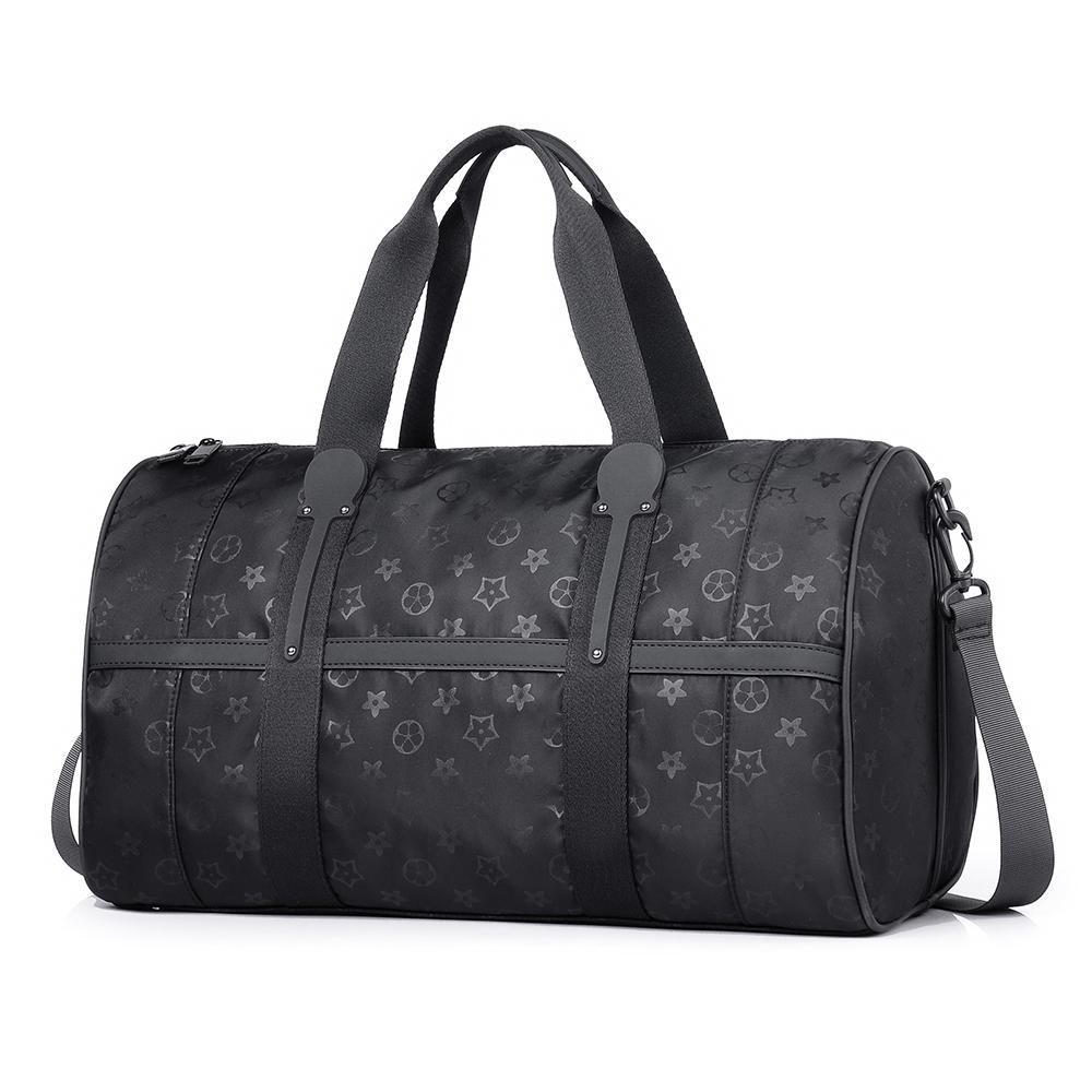 Trendige Herren Gym Reise-Tasche, Großraum Wasserdichte Sporttasche mit Trocken-/Nassfach, Einfache Handgepäcktasche