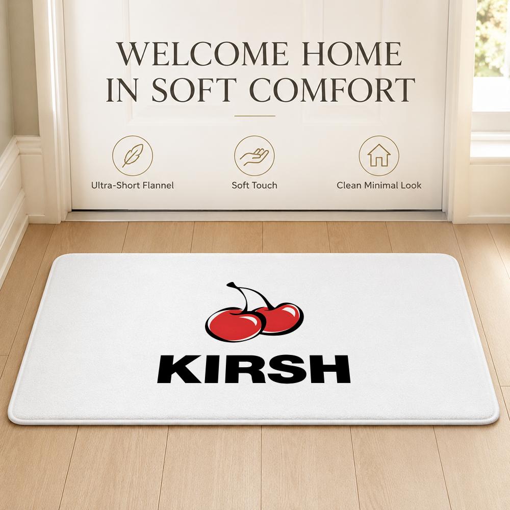 Trendige K-kirsh Marke Fußmatte Gemütlicher Minimalistischer Flanell Teppich Anti-Rutsch Waschbar Schlafzimmer Wohnzimmer Dekor