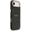 Guess Peony Hot Stamp MagSafe Case for iPhone Air Black