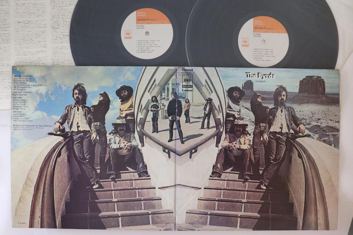 

LP Пластинка BYRDS - Untitled SONP50363 CBS SONY 1970 Япония Рок Б/У