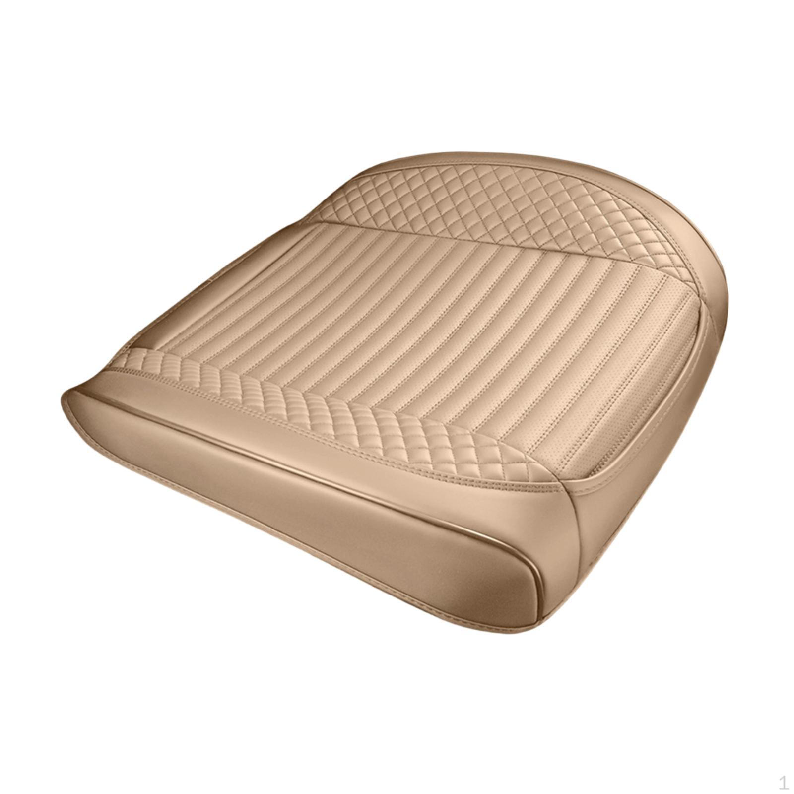 

Interior Accessory High Performance Simple Installation Auto Seat Cushion Pad Mat Protector бежевий