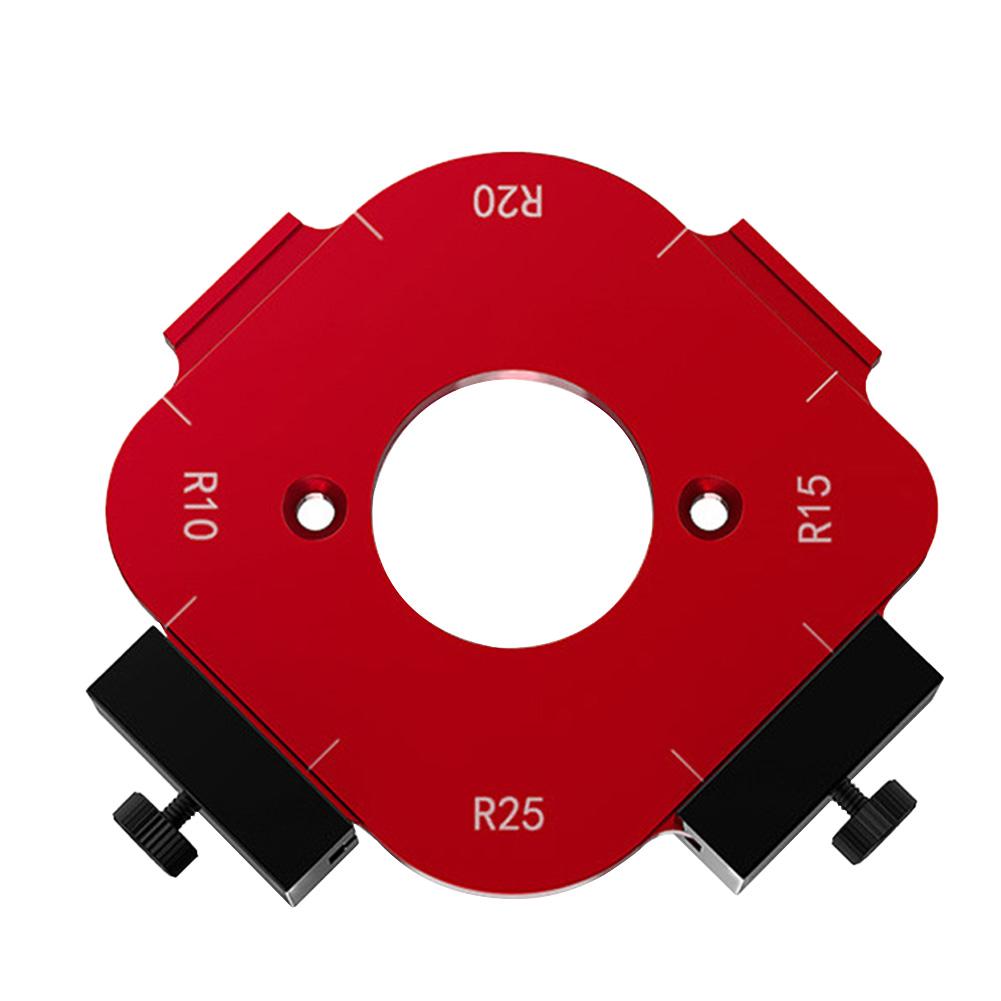 Arcs Angle Positioning Template Aluminum Alloy R-angle Arc Mold Multi-Function DIY Cutting Template for Woodworking Projects