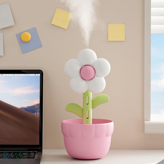 Nemlendirici 300ml Yüksek Nem Hacmi Sessiz Tasarım Bebek Odası Nemlendirici Taşınabilir Şarj Edilebilir Yatak Odası Nemlendirici