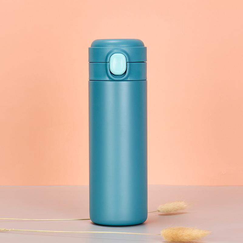 

Термос из нержавеющей стали 304, модный прямой светодиодный измеритель температуры, прыгающая чашка, подарочная чашка для воды 320ml