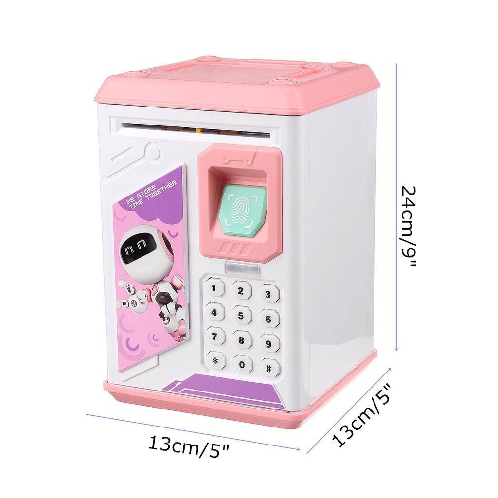 Electronic Piggy Bank Password Money Coin Automatic Safe Saving Box for Kids Child