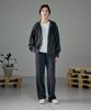 HYPERREET Unisex Pigment Wide Sweatpants [Charcoal]_Hg1Tp114