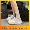 Cave shoes women wear versatile non-slip high-value fashion and leisure popular bag head cool slippers 2025 summer new