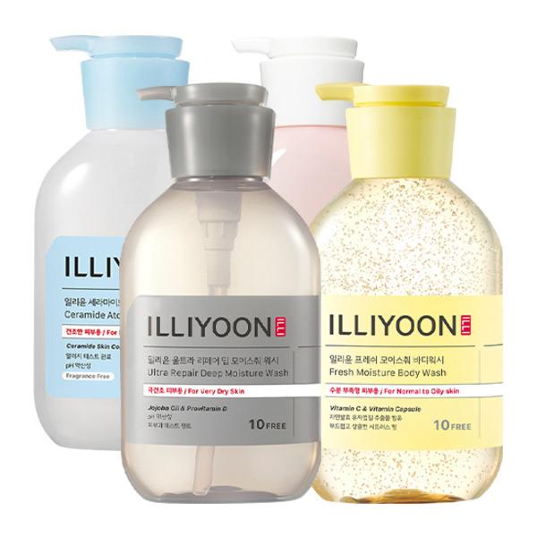 ILLIYOON Body Wash 500ML 2 Pack Set 03 Moisture Cleanser 500ml x 2